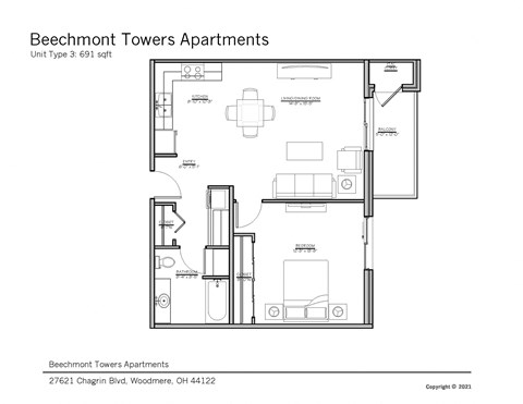 27621 Chagrin Blvd. Studio-2 Beds Apartment for Rent - Photo Gallery 19